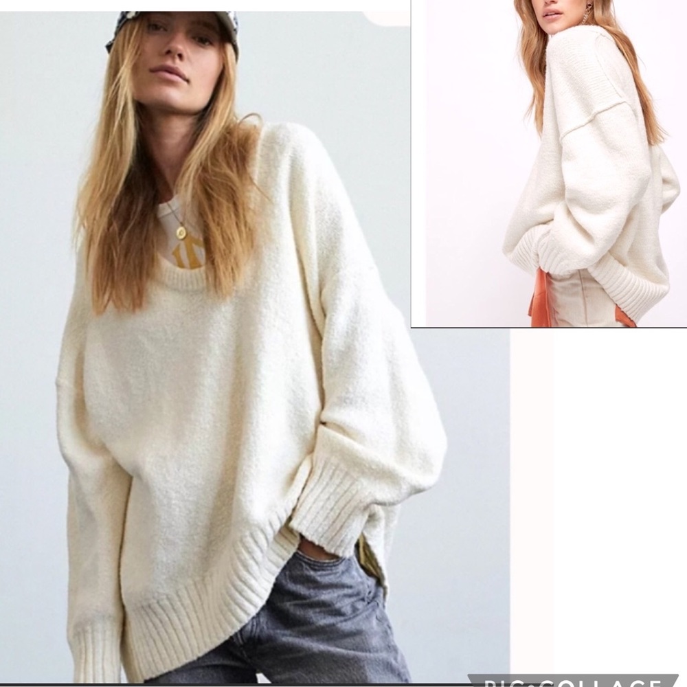 NWT FREE PEOPLE Brookside Sweater